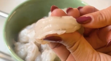 Konkan-style prawns pulao served hot with cucumber raita